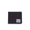HERSCHEL ROY COIN xl black RFID black portafoglio con portamonete