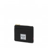 HERSCHEL oscar rfid black portafoglio con zip