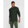 ONLY E SONS loose fitted knitted pullover deep dephte