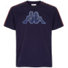 KAPPA logo tape avirec blue marine-blue indigo t-shirt