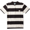 VISSLA creators block stripe eco t-shirt uomo