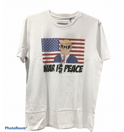 CIRCA war is peace t-shirt white