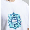 DOLLY NOIRE logo maioliche t-shirt white-blue