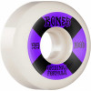 ruote skate BONES 100s v5 54mm set di ruote skate blk white