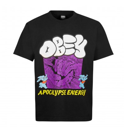 OBEY apocalypse enegry tee t-shirt unisex black