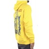 PROPAGANDA bags hoodie felpa gialla