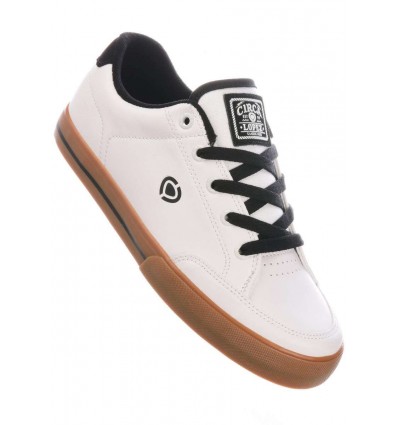 CIRCA AL50 slim white gum sneaker skate unisex