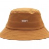 OBEY bold twill bucket hat brown sugar