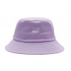 OBEY bold twill bucket hat lilac chalk