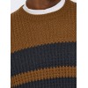 ONLY E SONS reg 3 struc stripe knit