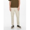 ONLY E SONS chino tapered pantalone chino con coulisse