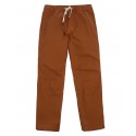 TOPO DESIGNS DIRT PANT brick pantalone in cotone organico