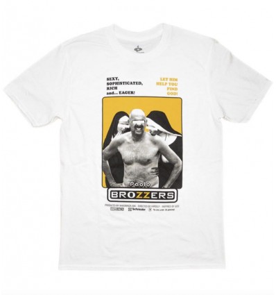 INNIORANZA Paolo Brozzers t-shirt unisex bianca