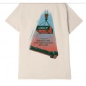 OBEY destruction and construct cream t-shirt