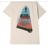 OBEY destruction and construct cream t-shirt