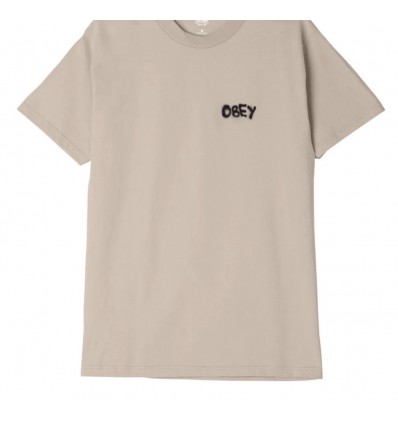 OBEY visual design studio sand t-shirt