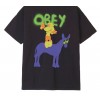 OBEY donkey heavyweight black t-shirt