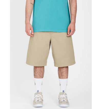 VOLCOM loose truck short khaki