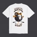 DOLLY NOIRE goat skull tee white