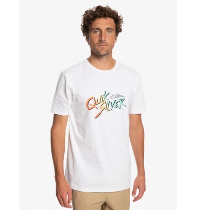 QUIKSILVER signature move white ss t-shirt