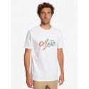 QUIKSILVER signature move white ss t-shirt
