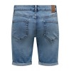 ONLY E SONS edge light blue short jeans
