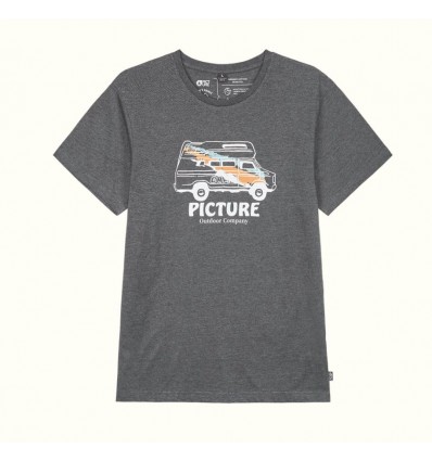PICTURE custom van tee dark grey t-shirt