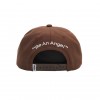 OBEY angel 6 panel snapback sepia