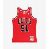 MITCHELL AND NESS swingman road jersey bulls dennis rodman