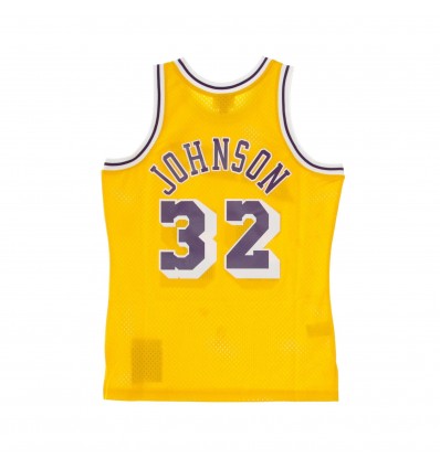 MITCHELL AND NESS swingman home jersey lakers magic johnson 84