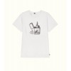 PICTURE zippo tee natural white t-shirt cotone bio