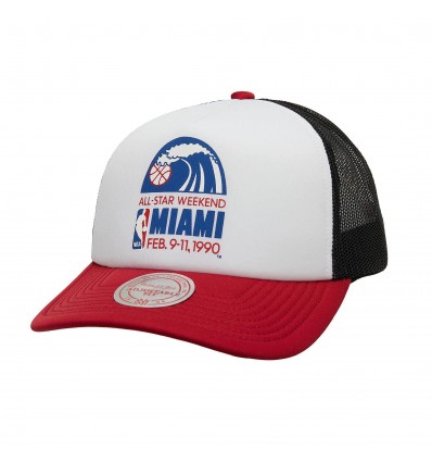 MITCHELL AND NESS nba party time trucker snapback heat one size