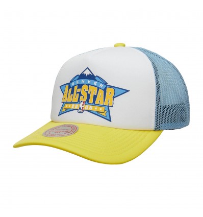 MITCHELL AND NESS nba party time trucker snapback nuggets one size