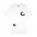 DOOMSDAY pissing tee t-shirt ricamata gialla