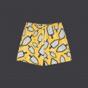 DOLLY NOIRE mambo Pattern al Limone Swimshorts