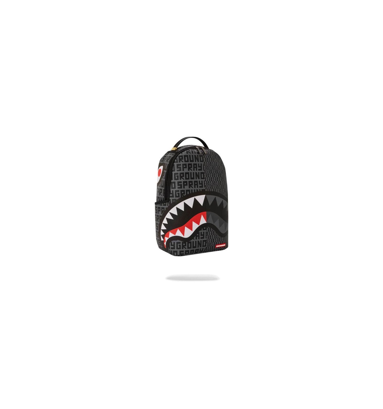 SPRAYGROUND Infinity Red Split DLX Shark Bite Backpack Sharks In