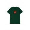 OBEY riot cop classic tee forest green t-shirt manica corta