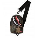 SPRAYGROUND pattern over camo sling backpack limited edition