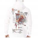 DOLLY NOIRE ancient dragon hoodie white