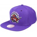 MITCHELL E NESS Toronto Raptors Team Ground 2.0 Purple Snapback