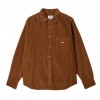OBEY miles woven ls camicia in velluto