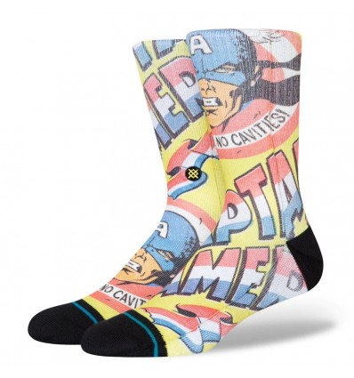 STANCE no cavities marvel calze blk one size