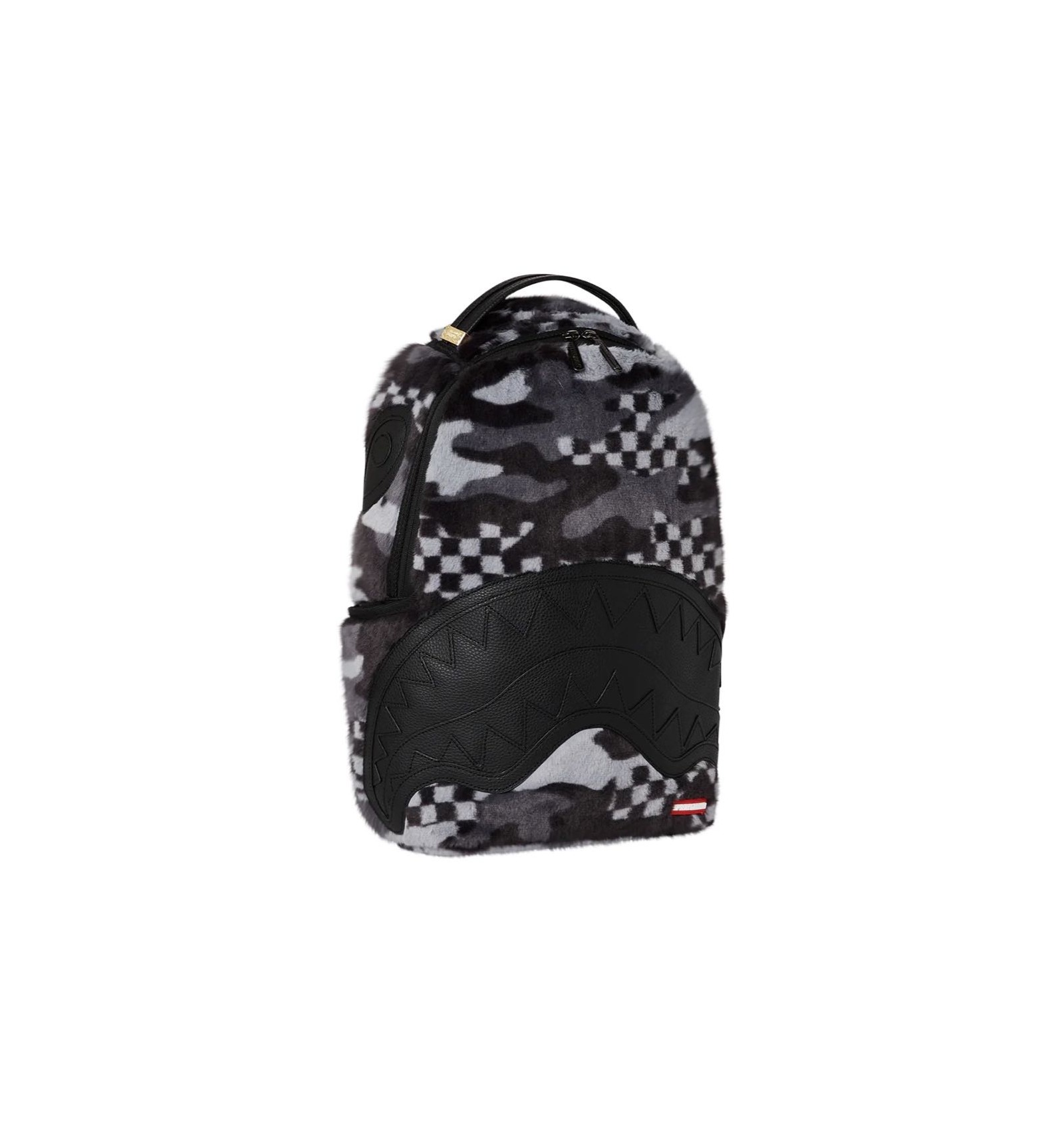 Sprayground 3am black & grey camo checkerboard vegan 2024 backpack