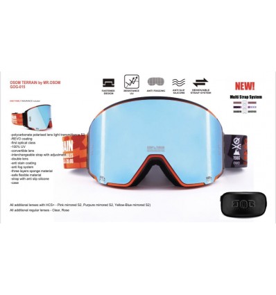 BOB mylife gog015 maschera snowboard