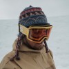 CHPO Tonga custard/gold maschera sci snowboard con doppia lente