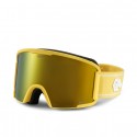 CHPO Tonga custard/gold maschera sci snowboard con doppia lente