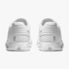 ON cloud 5 white sneakers