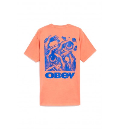 OBEY eyes in my head pigment sunset coral
