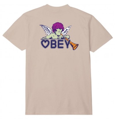OBEY baby angel classic t-shirt sand