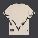 DOLLY NOIRE bench outline duomo over tee beige t-shirt
